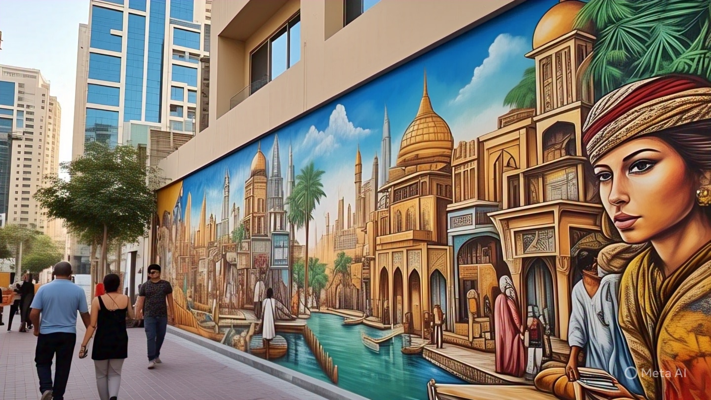 Decorative Wall Painting and Murals in Dubai