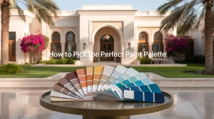 color trends 2025 best paint for Dubai climate villa wall colors exterior paint Dubai villa interior design Dubai Dubai home renovation luxury villa painting painting company Dubai