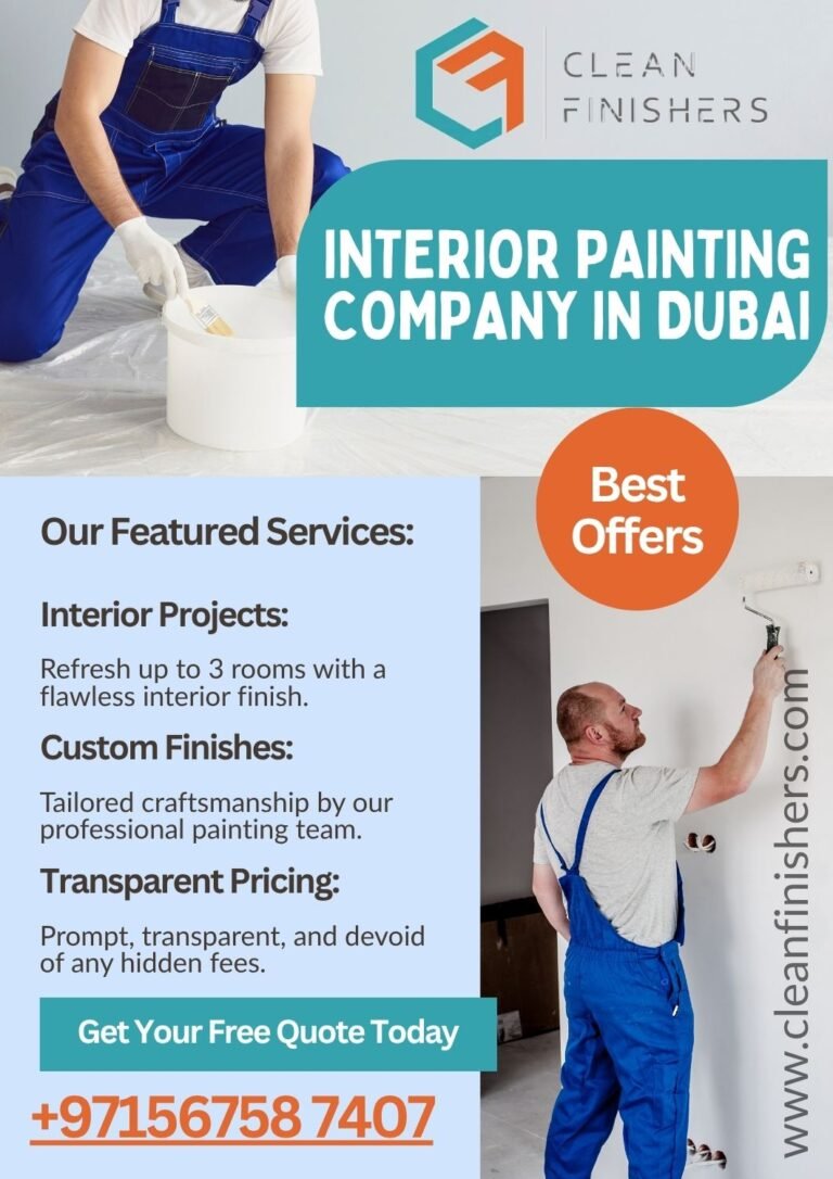 Interior Painting Company in Dubai