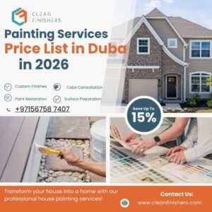 Painting Services Price List in Dubai 2026