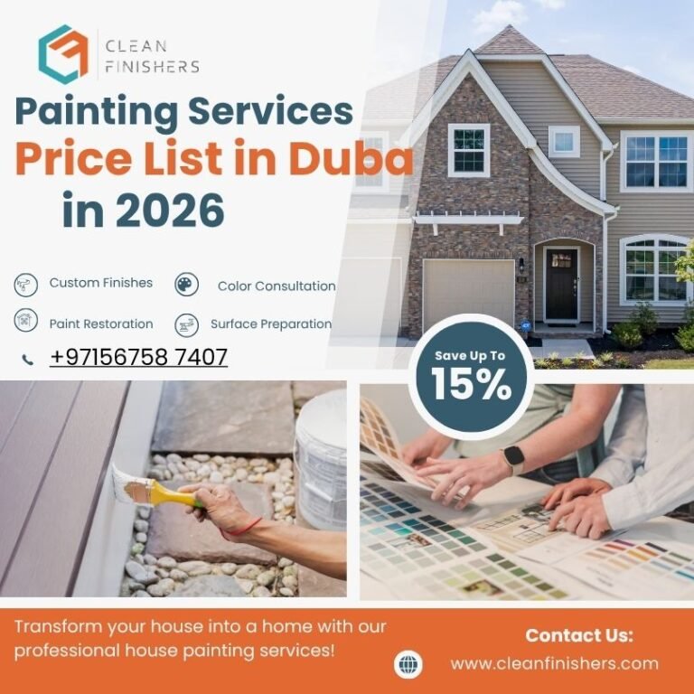 Painting Services Price List in Dubai 2026