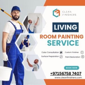 Living Room Wall Painting in Dubai