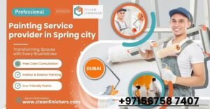 Painting Service Provider in Spring City Dubai