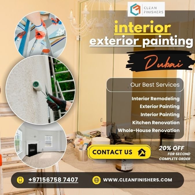 interior and exterior painting in Dubai