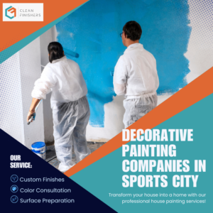 decorative painting companies in Sports City