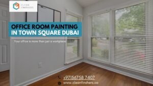 office room painting in Town Square Dubai
