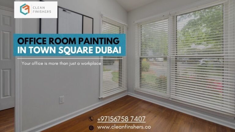 office room painting in Town Square Dubai