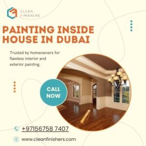 painting inside house in Dubai Production City